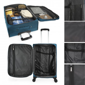 Suitcase set Eva 50/60/70Cm Itaca Versailles