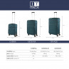 Itaca Evora 60/70Cm Luggage Set