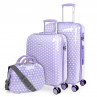 Suitcase set 50/60Cm and toiletry bag Itaca Stars