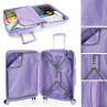 Suitcase set 50/60Cm and toiletry bag Itaca Stars