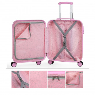 Valise cabine et trousse de toilette Itaca Stars