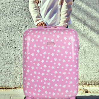 Suitcase cabin and toiletry bag Itaca Stars