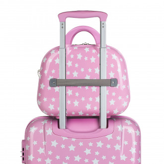 Suitcase cabin and toiletry bag Itaca Stars