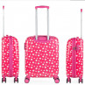 Stars rigid medium suitcases with L capacity