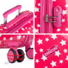 Stars rigid medium suitcases with L capacity