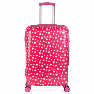 Stars rigid medium suitcases with L capacity