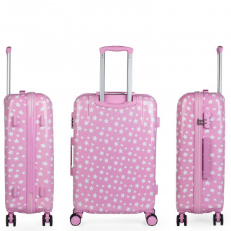 Stars rigid medium suitcases with L capacity