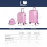 Stars rigid medium suitcases with L capacity