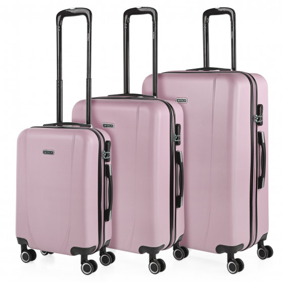 Medium Tiber rigid suitcases with L-capacity