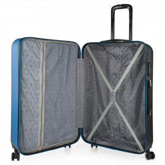 Medium Tiber rigid suitcases with L-capacity