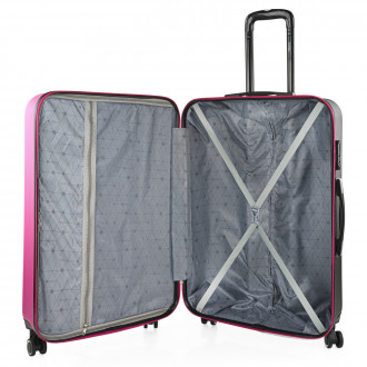 Medium Tiber rigid suitcases with L-capacity