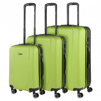 Medium Tiber rigid suitcases with L-capacity