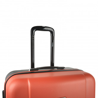 Medium Tiber rigid suitcases with L-capacity