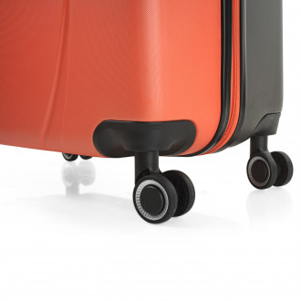 Medium Tiber rigid suitcases with L-capacity