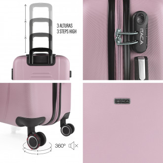 Medium Tiber rigid suitcases with L-capacity