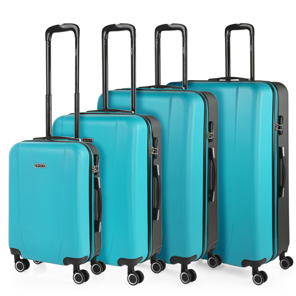 Medium Tiber rigid suitcases with L-capacity