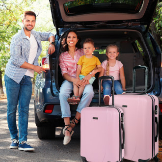 Valises rigides Tiber moyennes avec capacité L