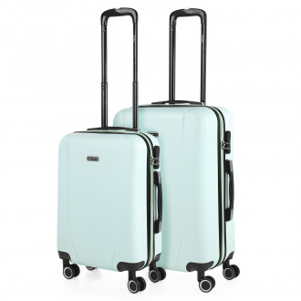 Medium Tiber rigid suitcases with L-capacity