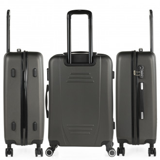 Medium Tiber rigid suitcases with L-capacity