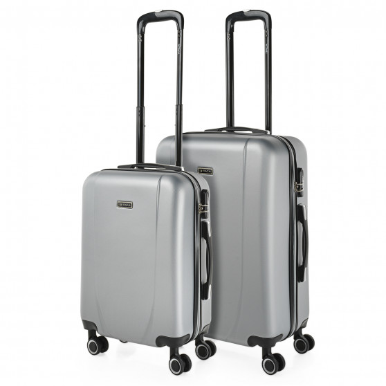 Medium Tiber rigid suitcases with L-capacity