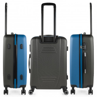 Medium Tiber rigid suitcases with L-capacity