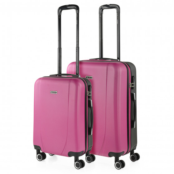 Medium Tiber rigid suitcases with L-capacity