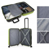 Medium Tiber rigid suitcases with L-capacity