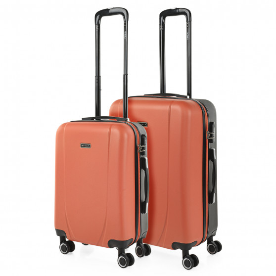 Medium Tiber rigid suitcases with L-capacity