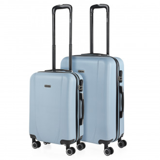 Medium Tiber rigid suitcases with L-capacity