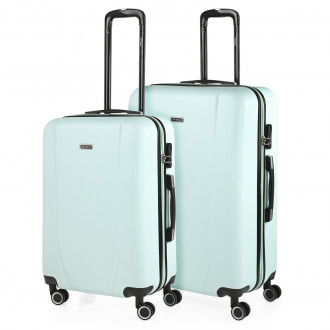 Medium Tiber rigid suitcases with L-capacity