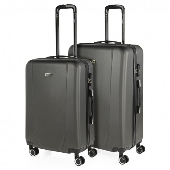 Medium Tiber rigid suitcases with L-capacity