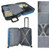 Medium Tiber rigid suitcases with L-capacity