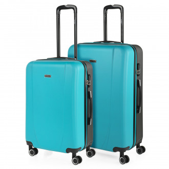 Medium Tiber rigid suitcases with L-capacity