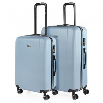 Medium Tiber rigid suitcases with L-capacity