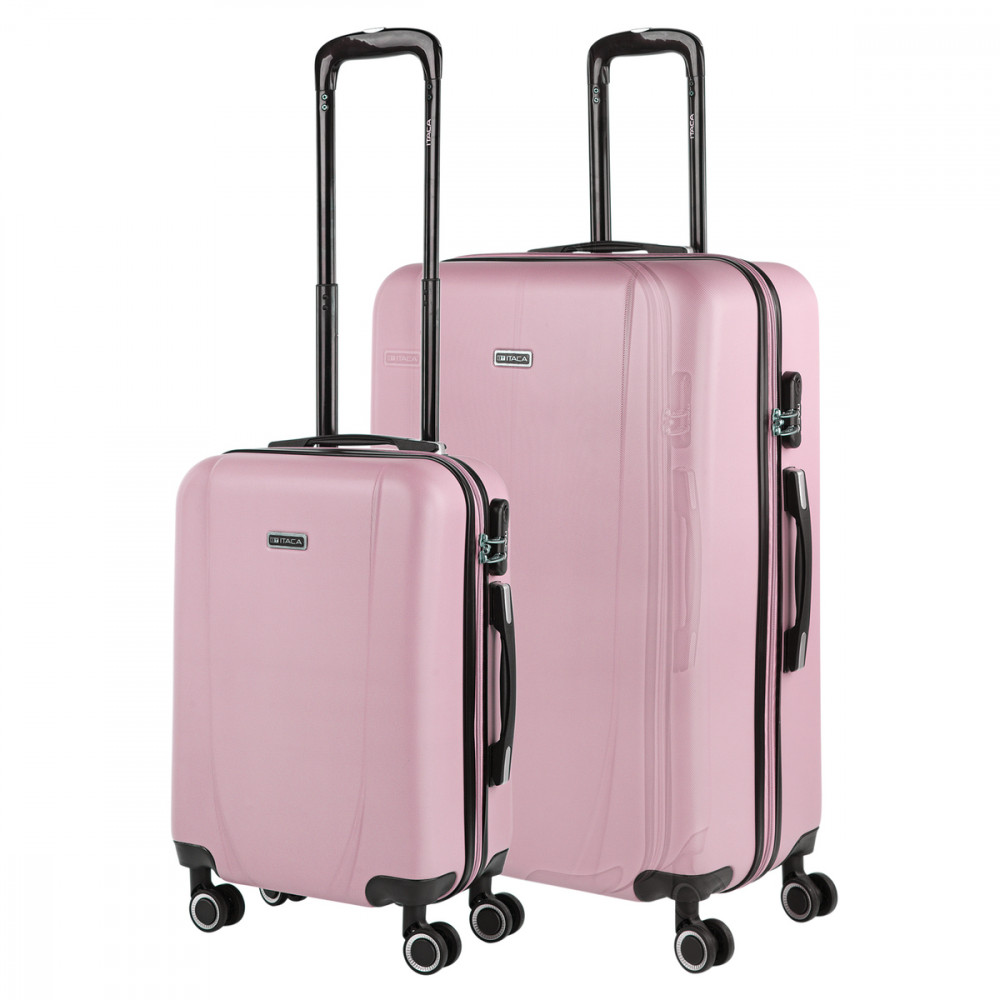 Set of 2/3 suitcases (Cabin, Medium and Large) Tiber rigida with capacity of L