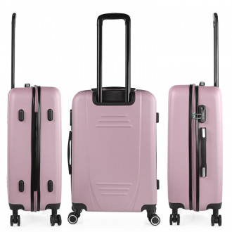 Set of 2/3 suitcases (Cabin, Medium and Large) Tiber rigida with capacity of L