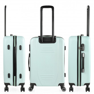 Set of 2/3 suitcases (Cabin, Medium and Large) Tiber rigida with capacity of L