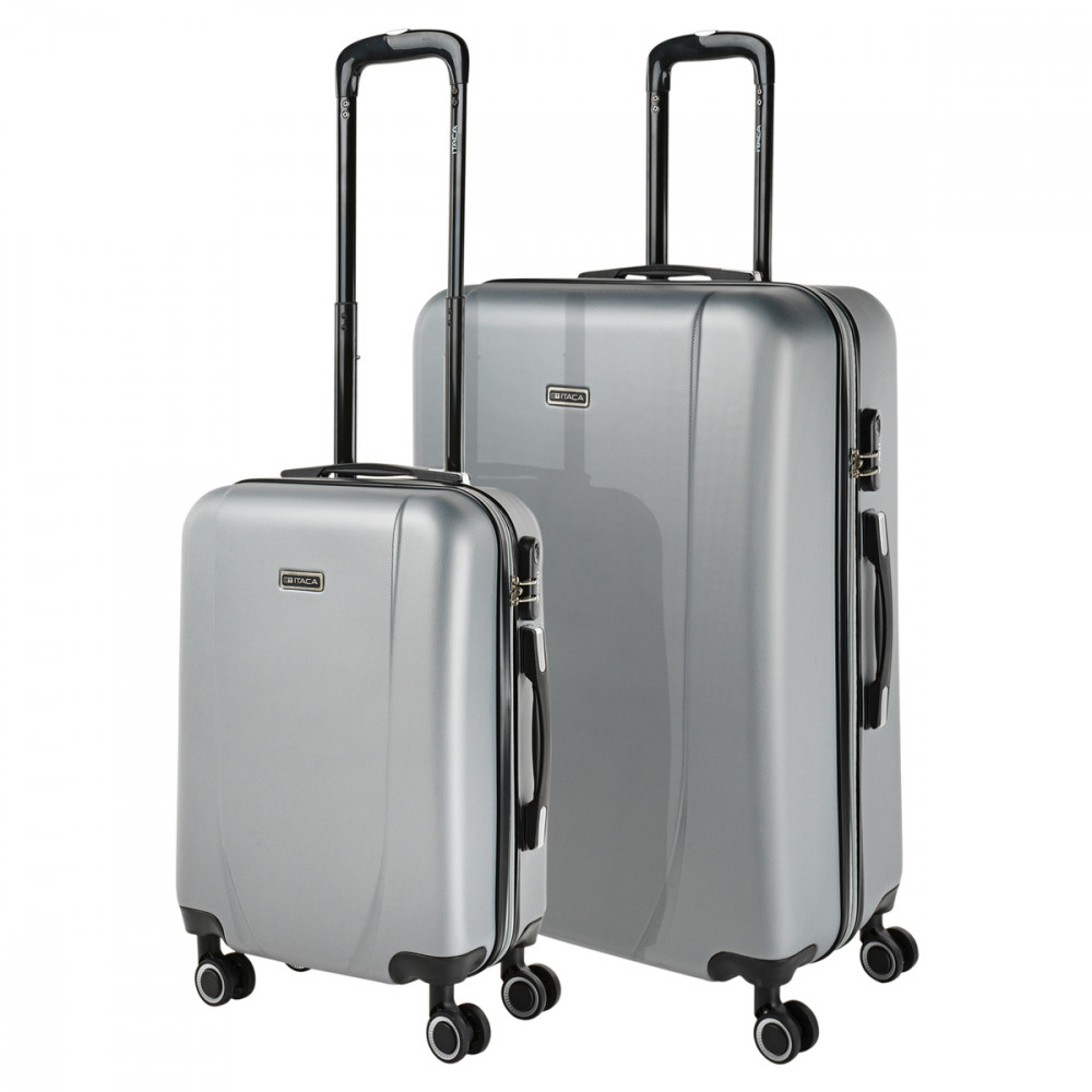 Set of 2/3 suitcases (Cabin, Medium and Large) Tiber rigida with capacity of L