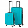 Set of 2/3 suitcases (Cabin, Medium and Large) Tiber rigida with capacity of L