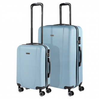 Set of 2/3 suitcases (Cabin, Medium and Large) Tiber rigida with capacity of L