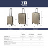 Itaca Tiber cabin suitcase