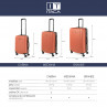 Suitcase 60Cm Itaca Tiber