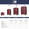 Simoa rigida medium suitcases with capacity of 99 L