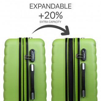 Simoa rigida medium suitcases with capacity of 99 L