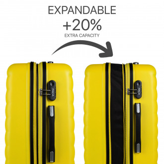 Simoa rigida medium suitcases with capacity of 99 L