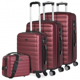 Simoa rigid medium suitcases with L capacity