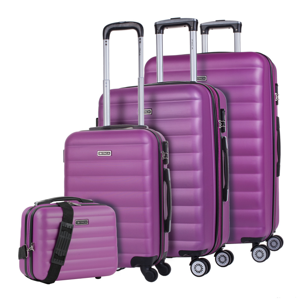 Simoa rigid medium suitcases with L capacity