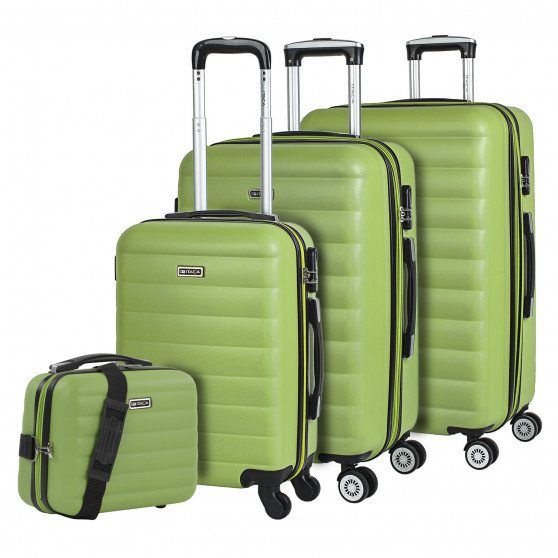 Simoa rigid medium suitcases with L capacity