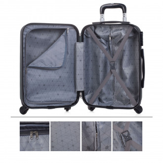 Simoa rigida medium suitcases with a capacity of 66 L