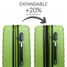 Simoa rigida medium suitcases with a capacity of 66 L